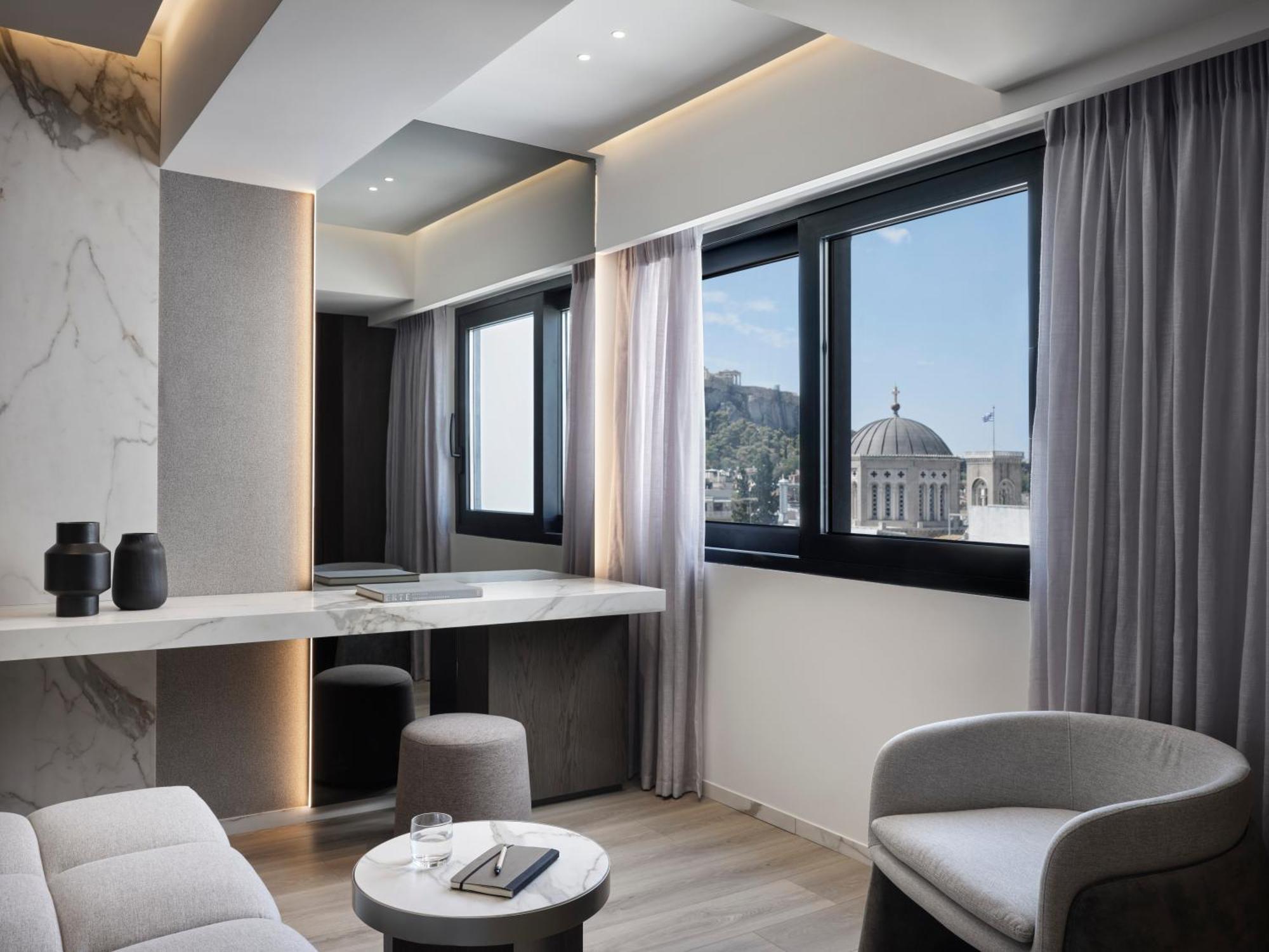 Nur Edge Aparthotel - Acropolis Skyline Atena Exterior foto